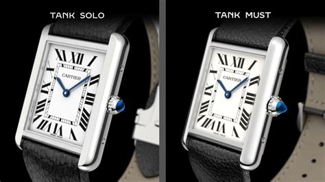 new cartier tank|cartier tank must vs francaise.